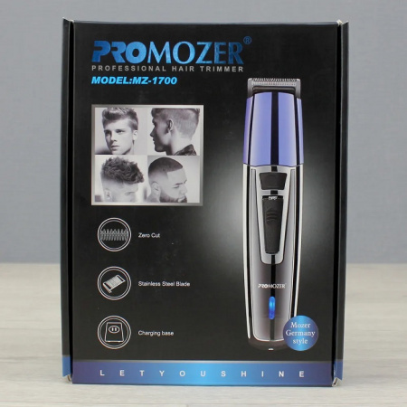 Изображение ProMozer, Триммер для стрижки волос MZ-1700 в интернет-магазине Цирюльник