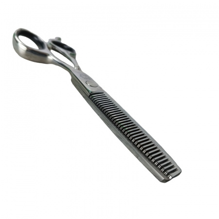 Изображение Melon Pro, Парикмахерские ножницы филировочные 5,5" silver edition SE/F-10 (34 зубьев) в интернет-магазине Цирюльник