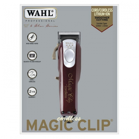 Изображение WAHL, Машинка для стрижки волос Magic Clip Cordless в интернет-магазине Цирюльник