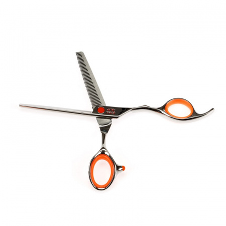 Изображение TAYO, Парикмахерские ножницы филировочные 6.0" ORANGE TQ6640S, (40 зубцов) в интернет-магазине Цирюльник