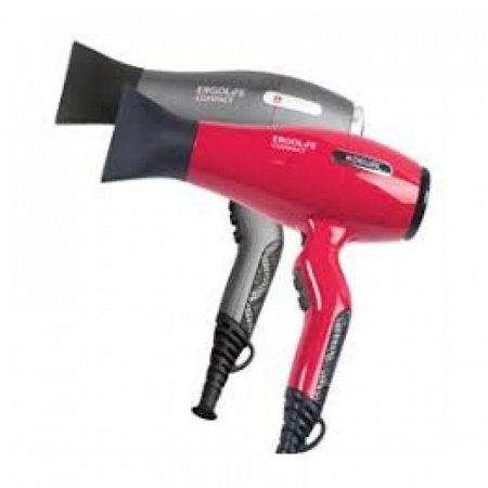 Изображение Dewal, Профессиональный фен для волос ErgoLife Compact 03-002 Red в интернет-магазине Цирюльник