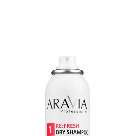 Изображение ARAVIA Professional, Сухой шампунь для тёмных волос Re:Fresh Dry Shampoo, 200 мл в интернет-магазине Цирюльник