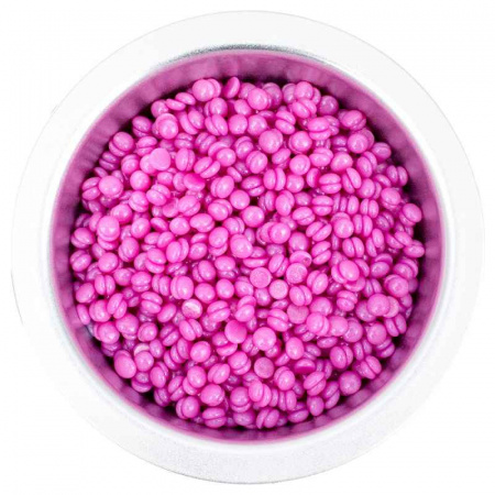 Изображение Beajoy, Пленочный воск для депиляции в гранулах Glitter Ultra Pink, 500 гр в интернет-магазине Цирюльник