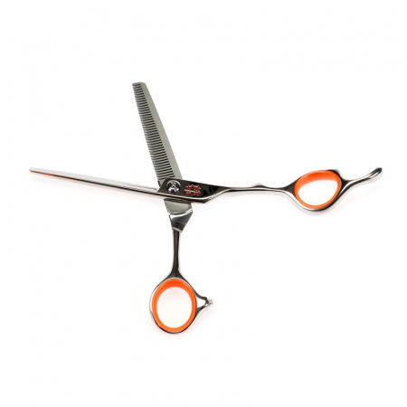 Изображение TAYO, Парикмахерские ножницы филировочные 6.0" ORANGE TQ1640S, (40 зубцов) в интернет-магазине Цирюльник