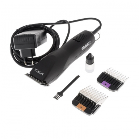 Изображение Moser, Машинка для стрижки животных MAX-50 1250-0052 Black в интернет-магазине Цирюльник